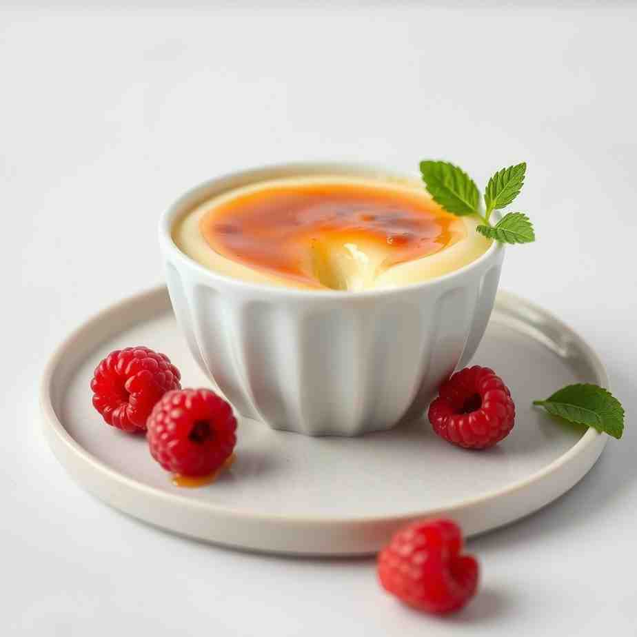 Creamy Creme Caramel Dish - Easy Egg Pudding Recipe