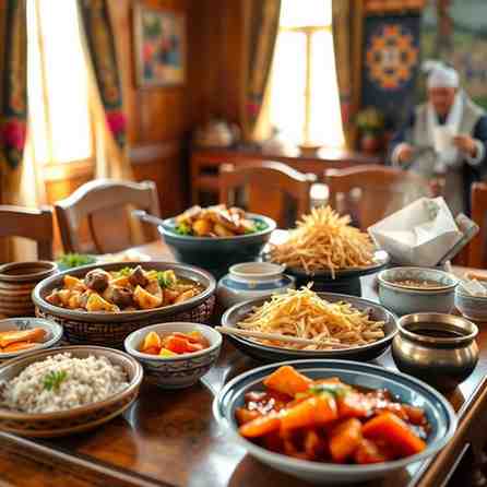 A Hearty Mongolian Morning Breakfast Recipe