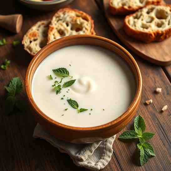 Aash-e Doogh - Persian Yogurt Soup (Vegetarian, GF)