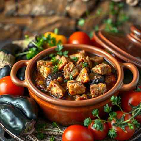 Georgian Ajapsandali - Stew Recipe