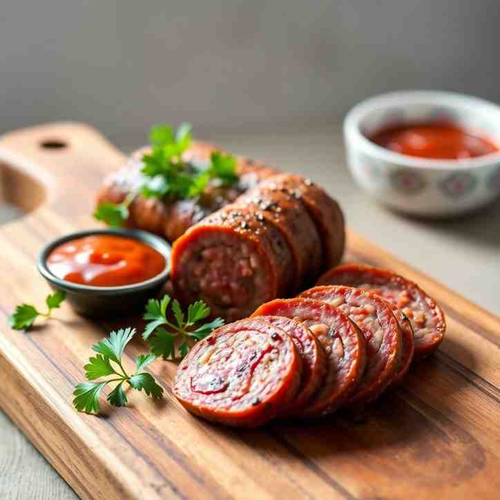 Armenian Sujuk Homemade Smoked Beef Sausage Recipe