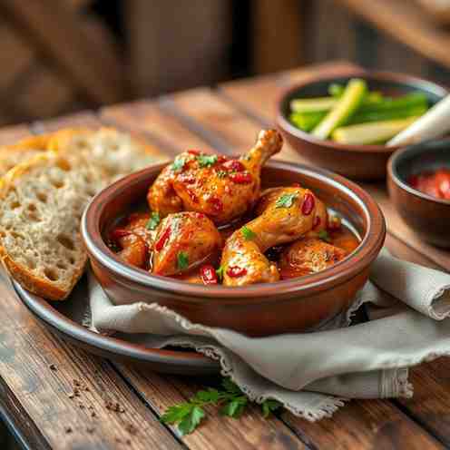 Poulet Moambe - Healthy Spicy Meal Plan Recipe