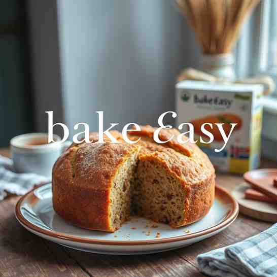 Bake Easy Dutch Ontbijtkoek - Spiced Rye Flour Bread Cake