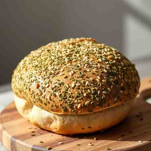 Bake Easy Lebanese Za'atar Sesame Bread - Seeds for Bread