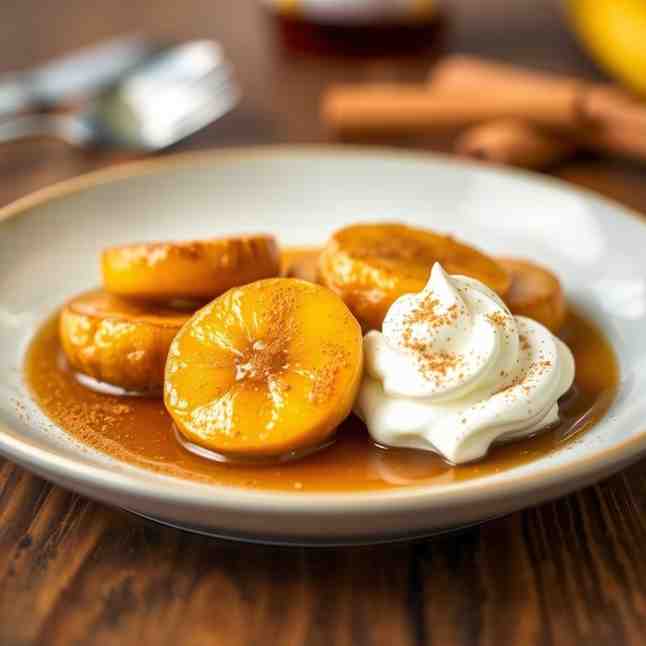 Bananes au Rhum - Easy Fried Banana Rum Dessert