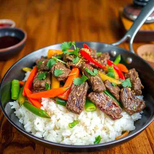 Cambodian Beef Stir Fry