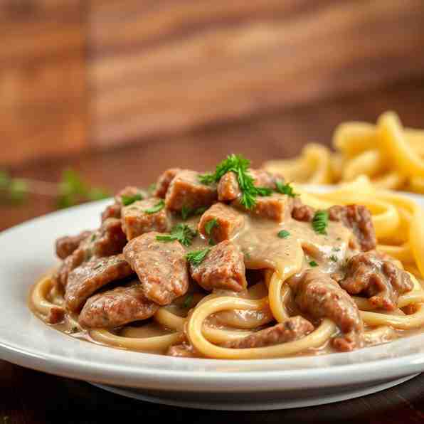 Beef Stroganoff - Easy Recipe