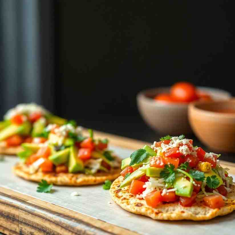 Belizean Garnaches - Easy, Healthy Meal Prep Tostadas