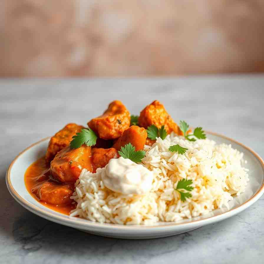 Bermuda Chicken Curry & Rice