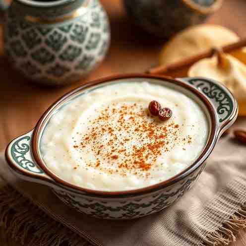 Best Creamy Rice Pudding - Mauritanian Teurgoule