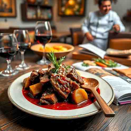 Posta Cartagenera - Best Pot Roast Red Wine Recipe