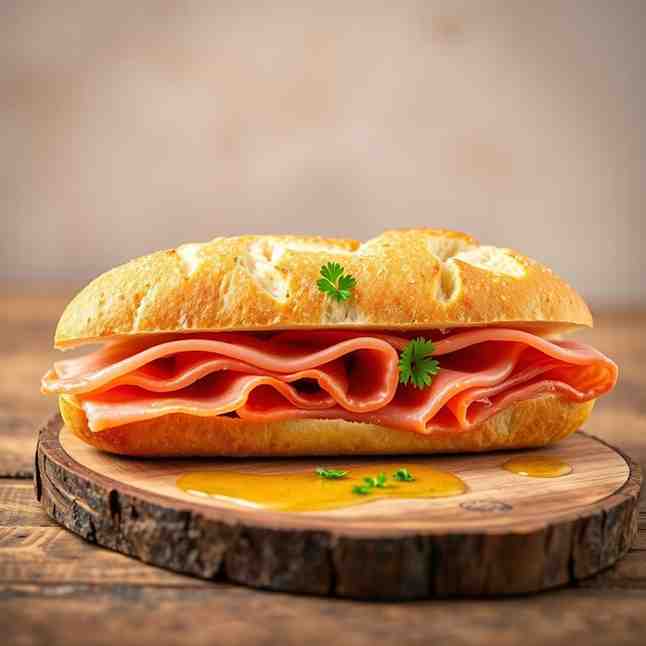 Bocadillo de Jamón - Classic Spanish Ham Sandwich Recipe