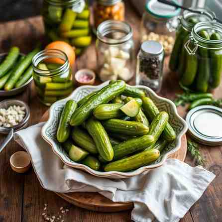 Bulgarian Salt Cucumber Pickles Recipe - Easy Canning Guide