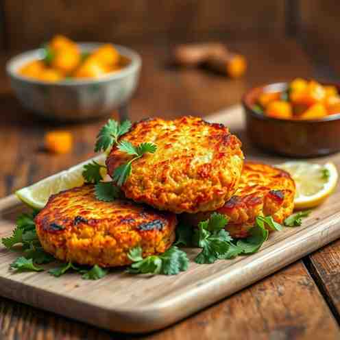 Crispy Caribbean Cod Fish Cakes - Spicy