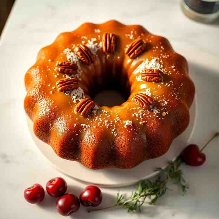 Caribbean Rum Cake Recipe - Bake Today