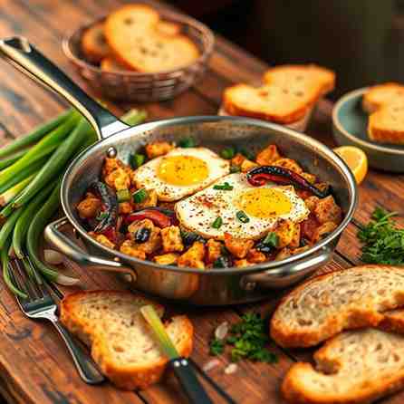 Caribbean Saltfish Skillet - GF, High-Protein Breakfast