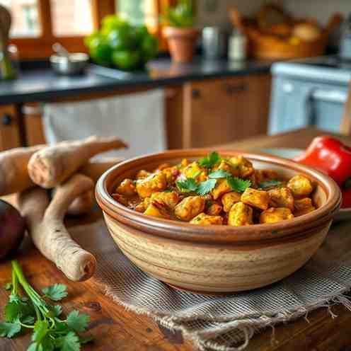 Vegan Matembele - Cassava Flour Gluten Free Congolese Stew Recipe
