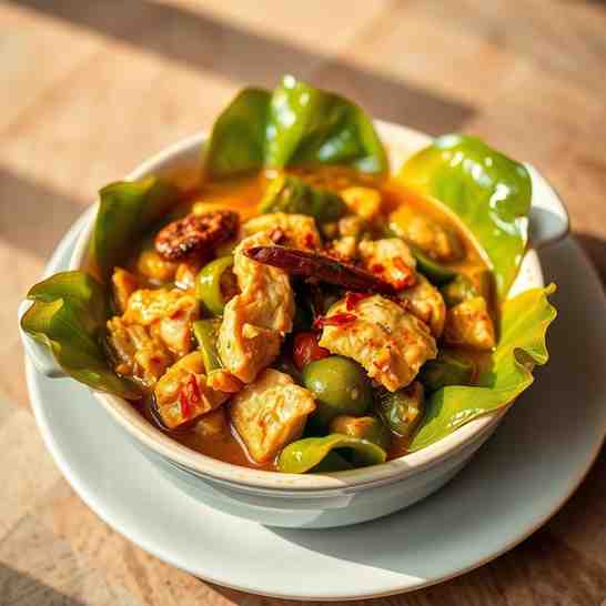 Cassava Leaf Stew (Sombe/Pondu)