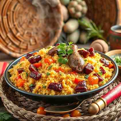 Chadian Couscous - African Recipe