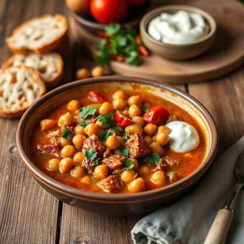 Chickpea Stew Recipe - Easy, Hearty & Healthy