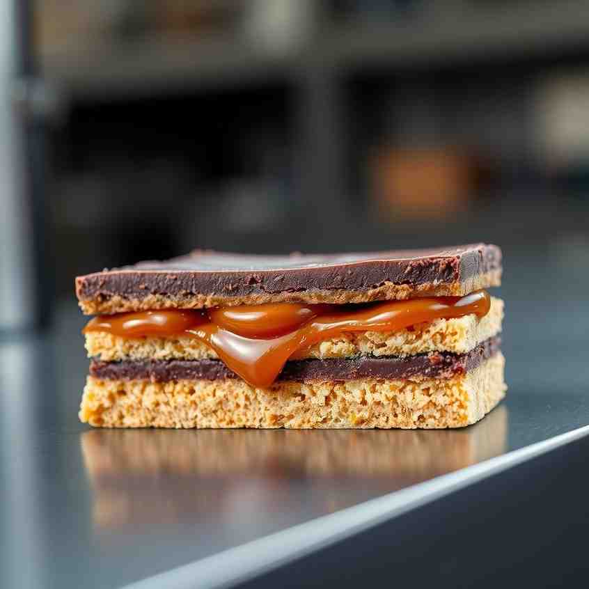 Easy Millionaire Shortbread Recipe - Chocolate Caramel Slice
