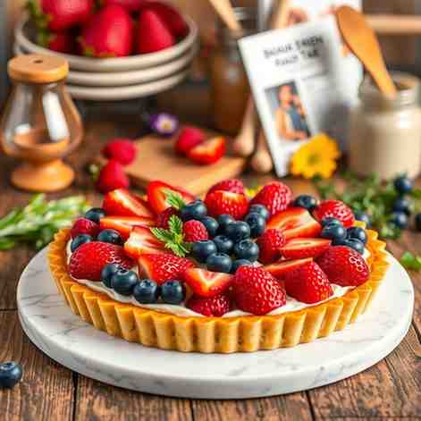 Classic Fresh Fruit Tart Recipe - Bake Today