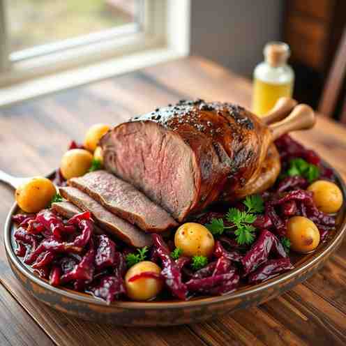 Classic German Roast Beef Dinner - Rinderbraten Recipe You'll Love