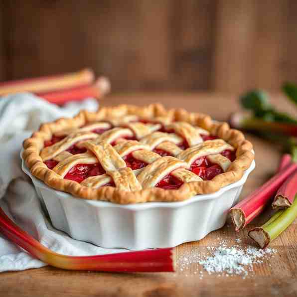 Classic Rhubarb Pie - Baking From Scratch Today