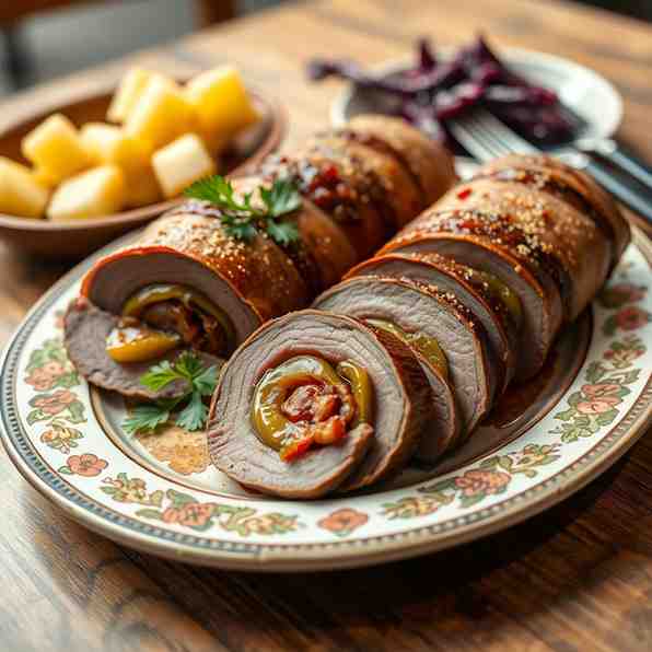 German Beef Rouladen - Classic Rolled Beef Recipe