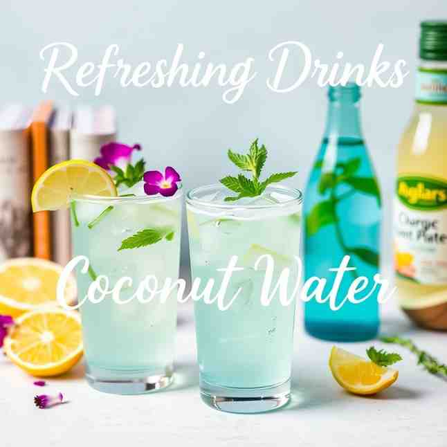 Coconut Water Recipes - Refreshing Drinks & Easy Mocktails