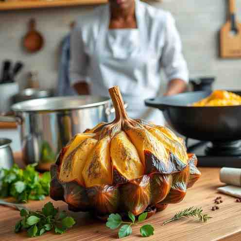 Cook Meals - Boil & Roast Breadfruit (Fala) Easily