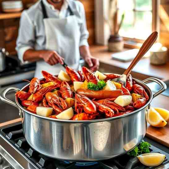 Easy Stovetop Louisiana Crawfish Boil Recipe