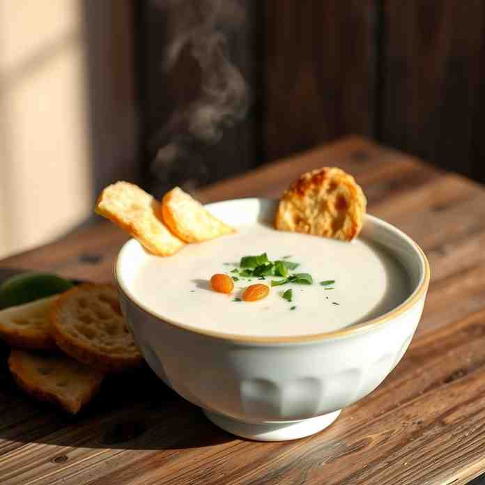 Make Creamy Coconut Milk Soup - Soto Betawi Recipe