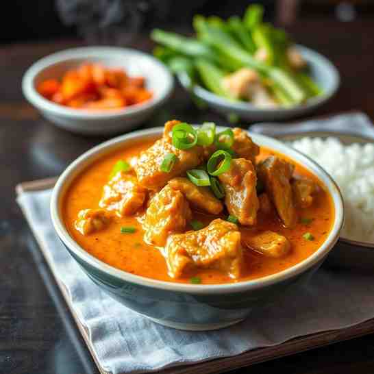 Creamy Hot Sauce Bicol Express - Spicy Filipino Pork Stew