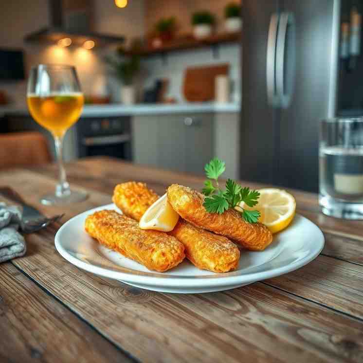 Homemade Crispy Baked Kalapuikot Fish Sticks - Easy Recipe