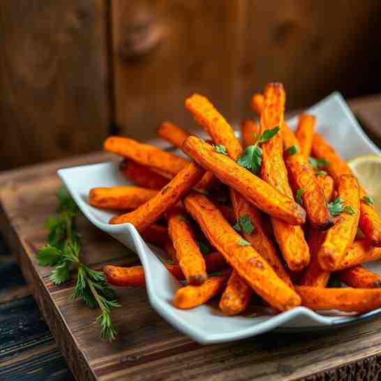 Crispy Batata Frita - Best Sweet Potato Fries Recipe
