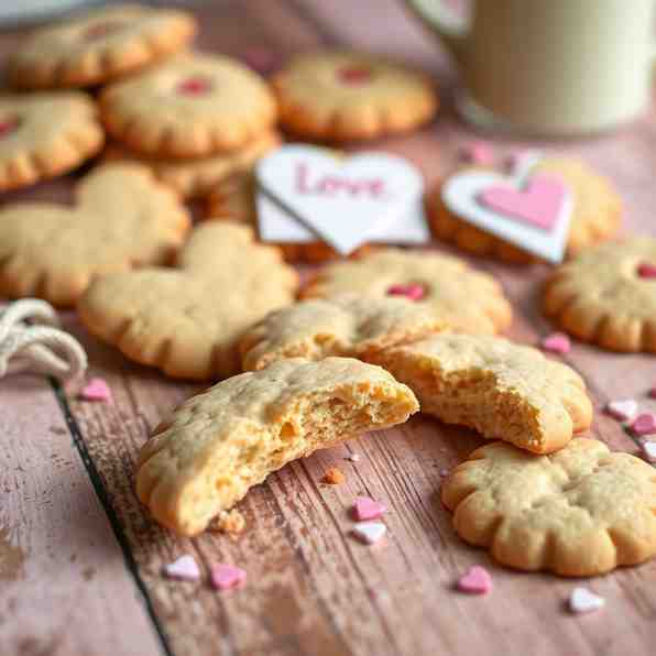 Crispy GF Love Letter Cookies - Dairy-Free Treats