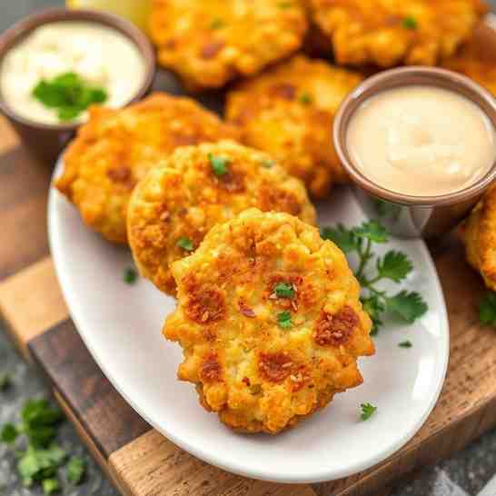 Crispy Gluten-Free Fried Fish Fritters - Accras de Morue Recipe