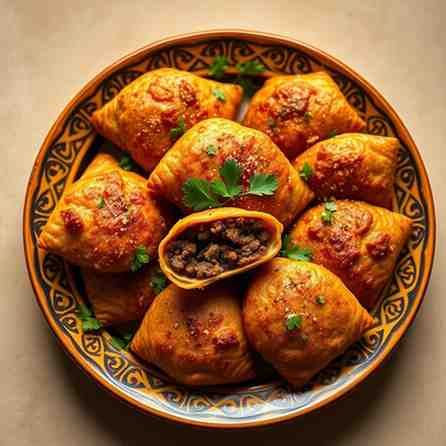 Crispy Moroccan Briouats - Easy Ground Meat Appetizer Recipes
