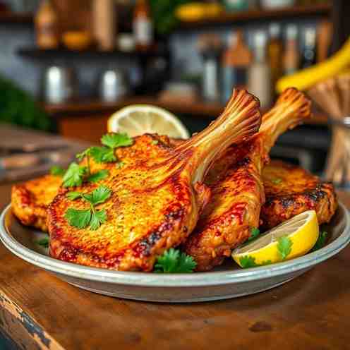 Crispy Puerto Rican Chuletas Fritas | Best Bone-In Pork Chops