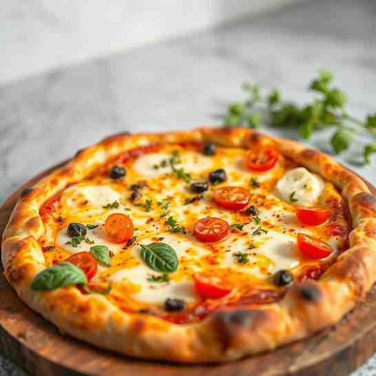 Crispy Thin Crust Pizza Recipe - Easy French Tarte Flambée