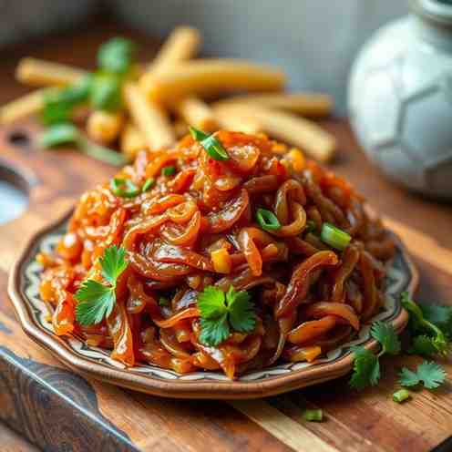 Sweet & Spicy Seeni Sambol - Caramelized Onion Spread