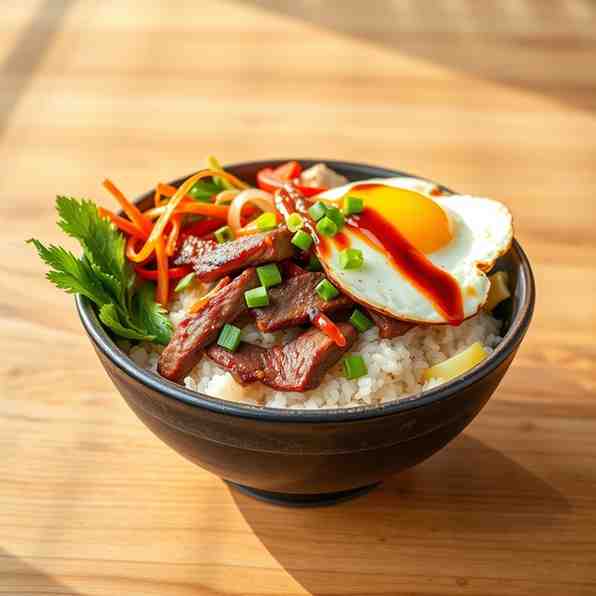 Korean Beef Bowl Recipe - Make Bibimbap Tonight