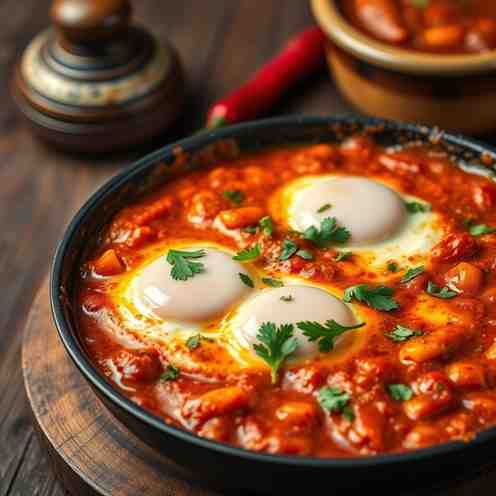 Easy Shakshuka Recipe - Best Spicy Tomato Eggs