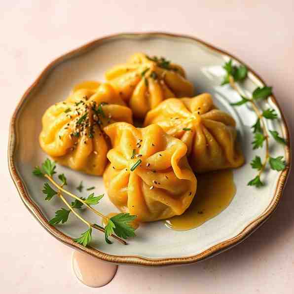 Sweet Potato Poppy Seed Dumplings - Sweet Treat