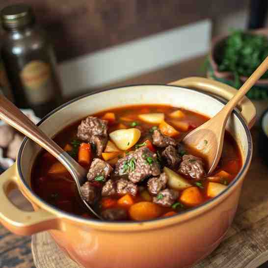 Slow Cooked Beef Stew Recipe