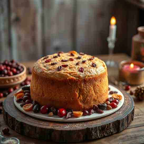 Bake Hogmanay Cake with Dried Fruits