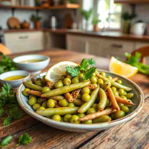 Fava Beans Recipe - Easy Foul with Lemon & Olive Oil