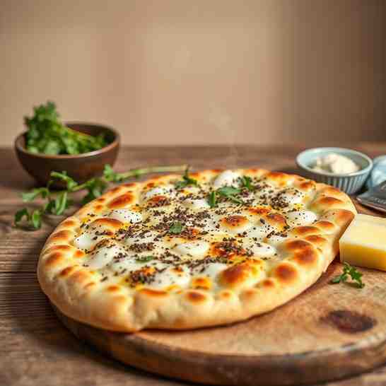 Lebanese Flatbread - Manakish Recipe for Breakfast