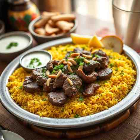 Palestinian Mansaf - A Flavorful Lamb & Rice Tradition